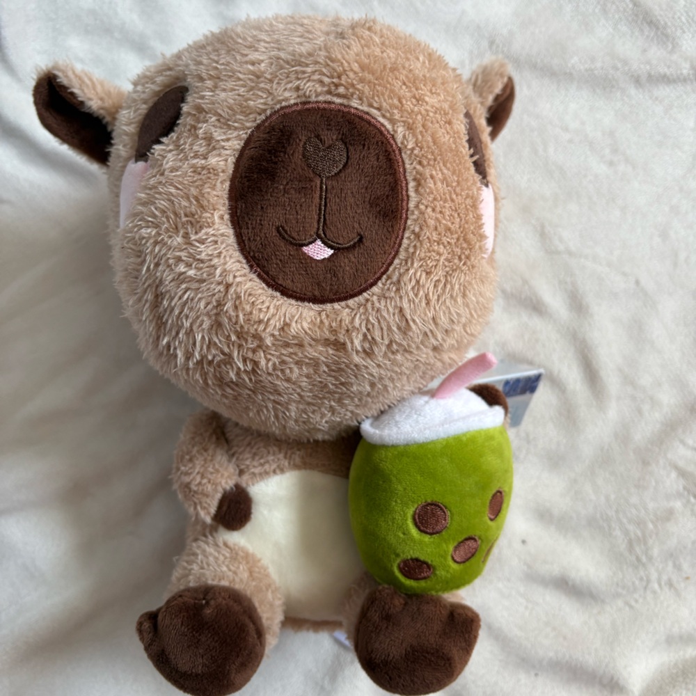Skippy The Sprightly Capybara Plush Toy
